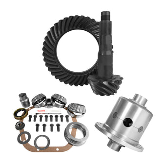 compare product Yukon Gear 10.5in Ford 4.11 Rear Ring & Pinion Install Kit 35 Spline Positraction