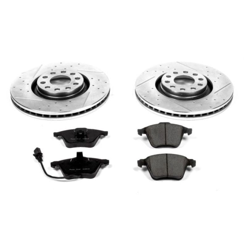 Power Stop 05 - 09 Audi A4 Front Z23 Evolution Sport Brake Kit - My Store