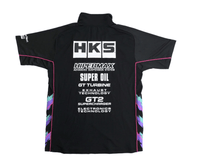 HKS TEAM HALF ZIP POLO SHIRT 2025 L - My Store