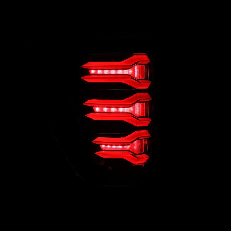 AlphaRex 21 - 22 Ford F150 LUXX LED Projector Tail Lights - Alpha - Black - My Store