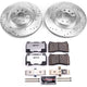 Power Stop 17 - 19 Honda Civic Front Z26 Street Warrior Brake Kit - My Store