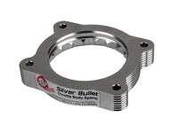 aFe 02 - 09 Chevrolet Trailblazer/ 02 - 09 GMC Envoy L6 4.2L Silver Bullet Throttle Body Spacer - Silver - My Store
