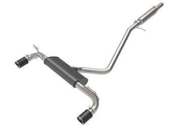 compare product aFe Ford Bronco Sport 21-22 L3-1.5L (t)/L4-2.0L (t) Vulcan Cat-Back Exhaust System- Carbon Tips
