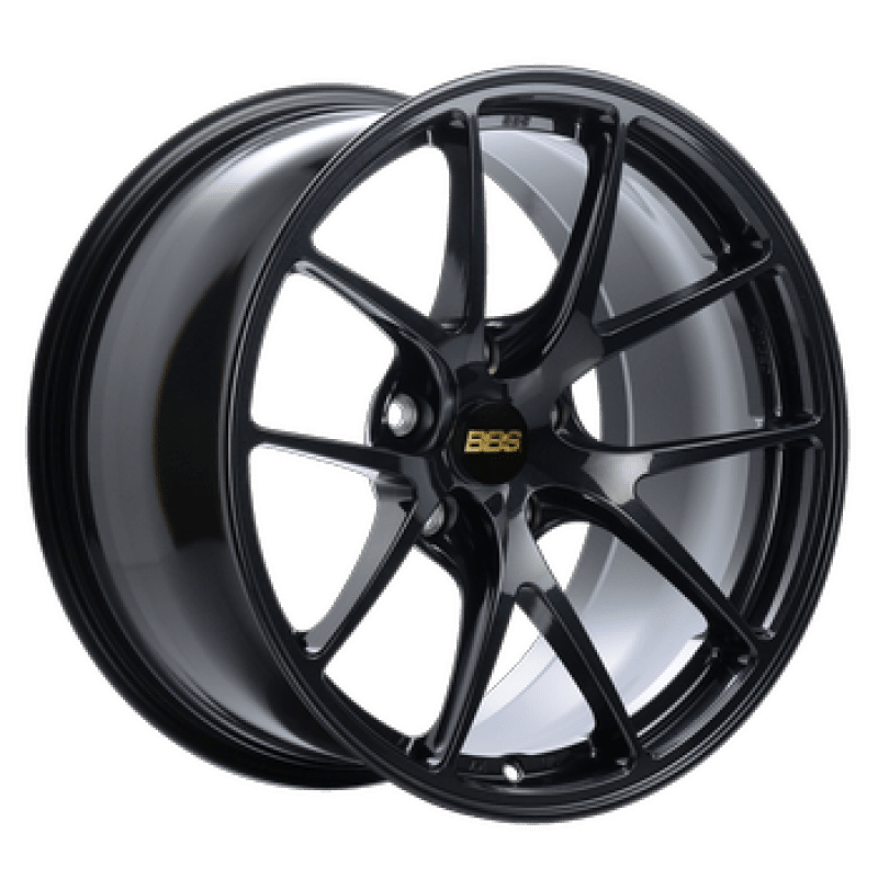 BBS RI - A 18x9.5 5x120 ET40 PFS Metallic Black Subtle Blue Flake Wheel - 82mm PFS/Clip Req - My Store