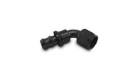 Vibrant Push - On 60 Degree Hose End Elbow FittingSize - 4AN - My Store