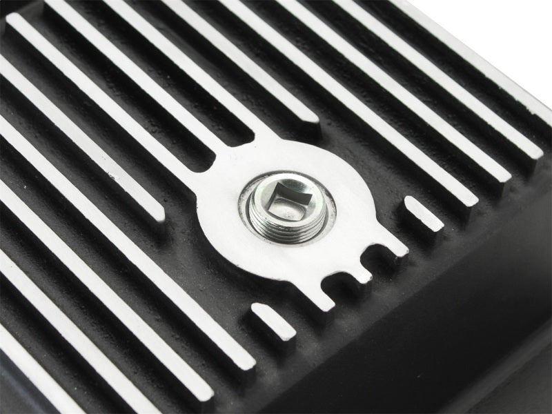 aFe Power Transmission Pan Black Machined 09 - 14 Ford 6R80 F - 150 Trucks - My Store