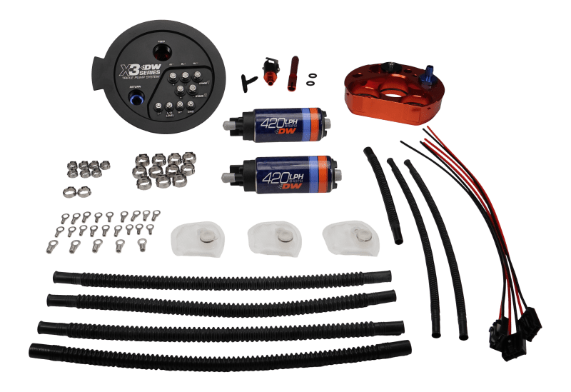 DeatschWerks 20 - 24 A90/91 Toyota Supra/G8X BMW M3/M4 Fuel Pump Module w/Dual DW420s - My Store