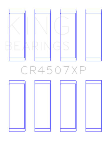 compare product King Mazda MZR 2.3L 16V / Ford Duratec 2.3L 16V (Size .026) Connecting Rod Bearings (Set of 4)