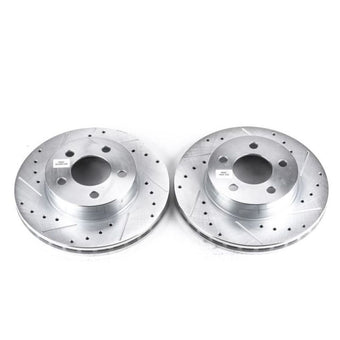 compare product Power Stop 95-01 Ford Explorer Front Evolution Drilled & Slotted Rotors - Pair
