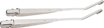 compare product Kentrol 97-06 Jeep Wrangler TJ Windshield Wiper Arms Pair - Polished Silver