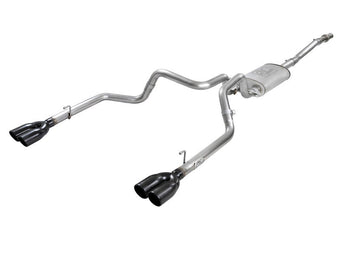 compare product aFe Vulcan Series 3in-2-1/2in 304 SS Cat-Back 2019 GM Silverado / Sierra 1500 V8-5.3L w/ Black Tips