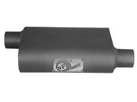 aFe Scorpion Replacement Alum Steel Muffler 2 - 1/2in In/Out Baffled Offset/Offset 13inL x10inW x4inH - My Store