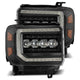 AlphaRex 14 - 18 GMC Sierra NOVA LED Proj Headlights Plank Style Black w/Activ Light/Seq Signal/DRL - My Store