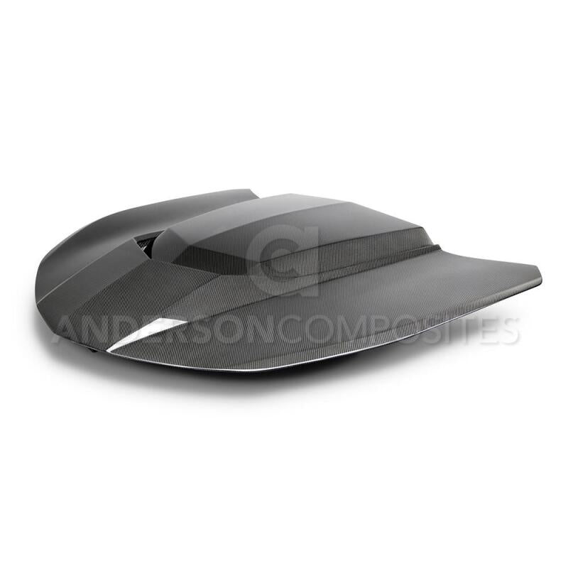 Anderson Composites 2016+ Type - AZ Camaro Double Sided Fiber Hood - My Store