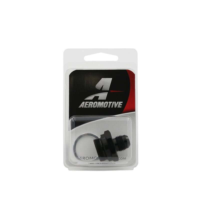 Aeromotive AN - 06 Holley Carb 7/8in x 20 Thread Dual Feed Bowl Adapter Fitting - My Store