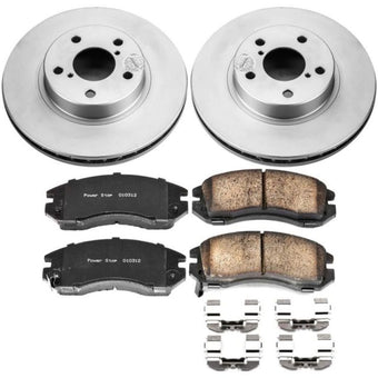 compare product Power Stop 93-96 Subaru Impreza Front Z17 Evolution Geomet Coated Brake Kit