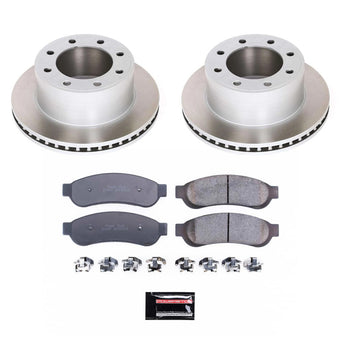 compare product Power Stop 07-10 Ford F-350 Super Duty Rear Semi-Coated Rotor Kit