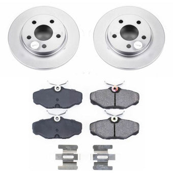compare product Power Stop 93-05 Ford Taurus Rear Z17 Evolution Geomet Coated Brake Kit