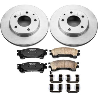 compare product Power Stop 93-97 Ford Probe Front Z17 Evolution Geomet Coated Brake Kit