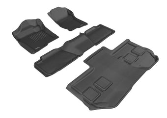 compare product 3D MAXpider 11-14 GMC Yukon Xl With Bucket 2Nd Row Kagu Black R1 R2 R3