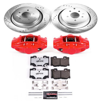 compare product Power Stop 09-13 Infiniti FX50 Rear Z26 Street Warrior Brake Kit w/Calipers