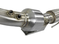 aFe Twisted Steel 3in. 304 SS Catted Series Downpipe 16 - 18 Ford Focus RS I4 - 2.3L (t) - My Store