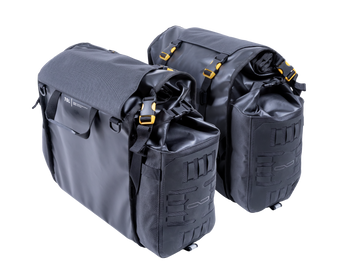 compare product Giant Loop Round the World Panniers 90+L- Black