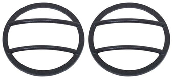 compare product Kentrol 07-18 Jeep Wrangler JK Front Marker Covers Pair - Textured Black