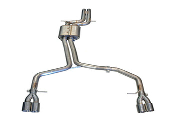 compare product AWE Tuning Audi B8 / B8.5 S4 3.0T Track Edition Exhaust - Chrome Silver Tips (90mm)