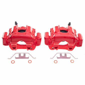 compare product Power Stop 04-10 BMW X3 Rear Red Calipers - Pair