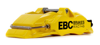 compare product EBC Racing 17-22 Honda Civic Type-R (FK8) Yellow Apollo-6 Front Right Caliper
