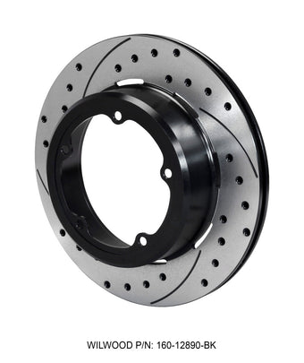 compare product Wilwood Rotor-1.91in Offset-SRP-BLK-Drill-RH 12.19 x .810 - 5 x 5.75in Floater