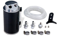 Mishimoto Small Aluminum Oil Catch Can - Wrinkle Black - My Store