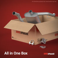 BRE Exhaust 90 - 96 D21 Pickup 2.4L Front Pipe Kit - My Store