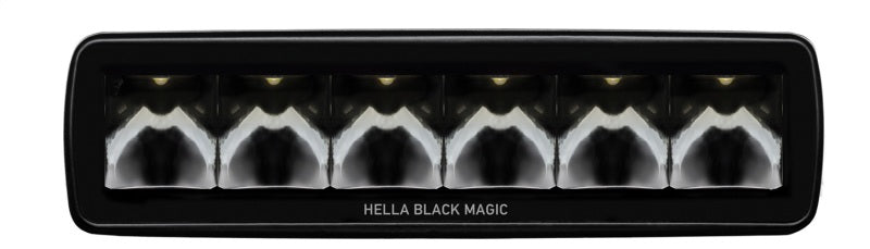 Hella Universal Black Magic 6 L.E.D. Mini Light Bar - Spot Beam - My Store