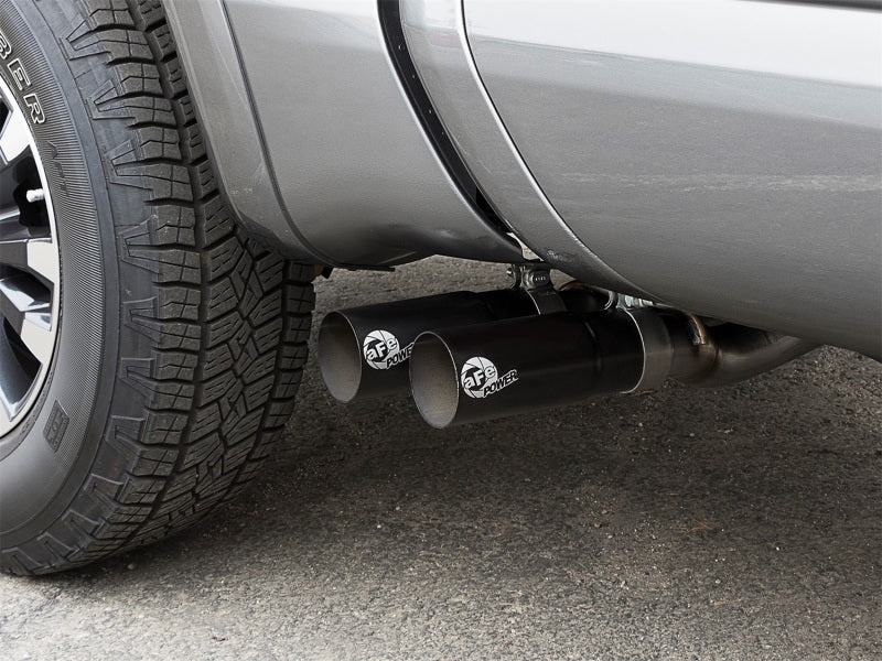 aFe POWER Rebel Series 2 - 1/2in 409 SS Cat Back Exhaust w/ Black Tips 16 - 17 Nissan Titan V8 5.6L - My Store