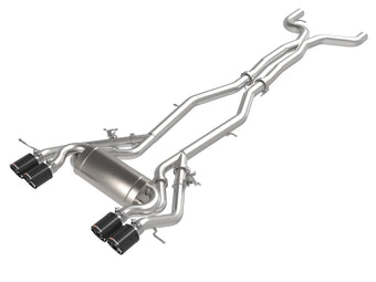 compare product aFe MACHForce XP Exhausts Cat-Back SS 19-21 BMW M2 Competition L6-3.0L w/Carbon Tips