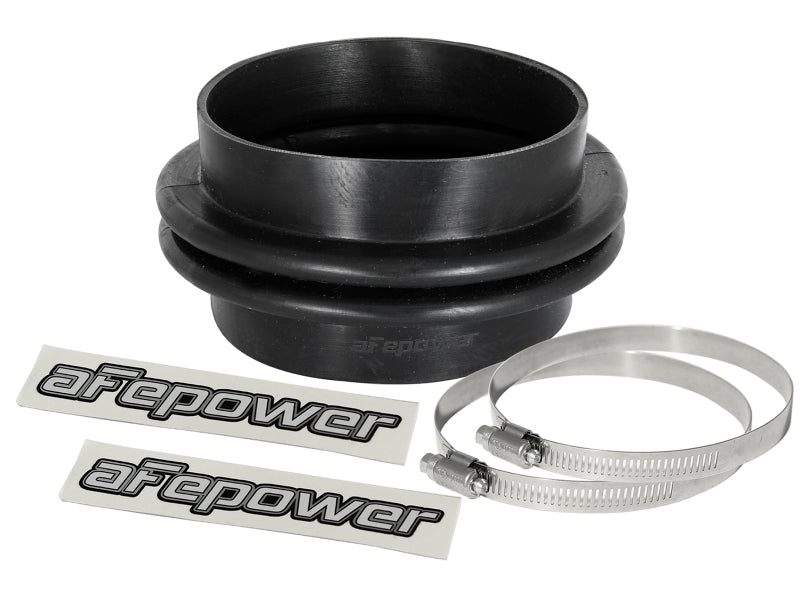 aFe Magnum FORCE Intake Coupling Kit (3 IN ID x 90 Deg.) Elbow Coupler - Black - My Store
