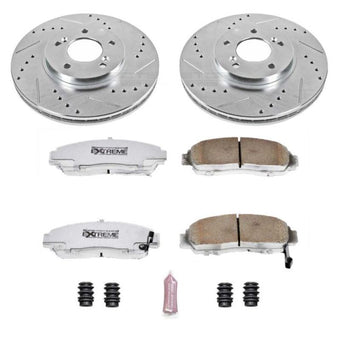 compare product Power Stop 99-04 Acura RL Front Z26 Street Warrior Brake Kit