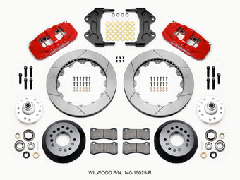 compare product Wilwood AERO6 Front Hub Kit 15.00-Red WWE ProSpindle