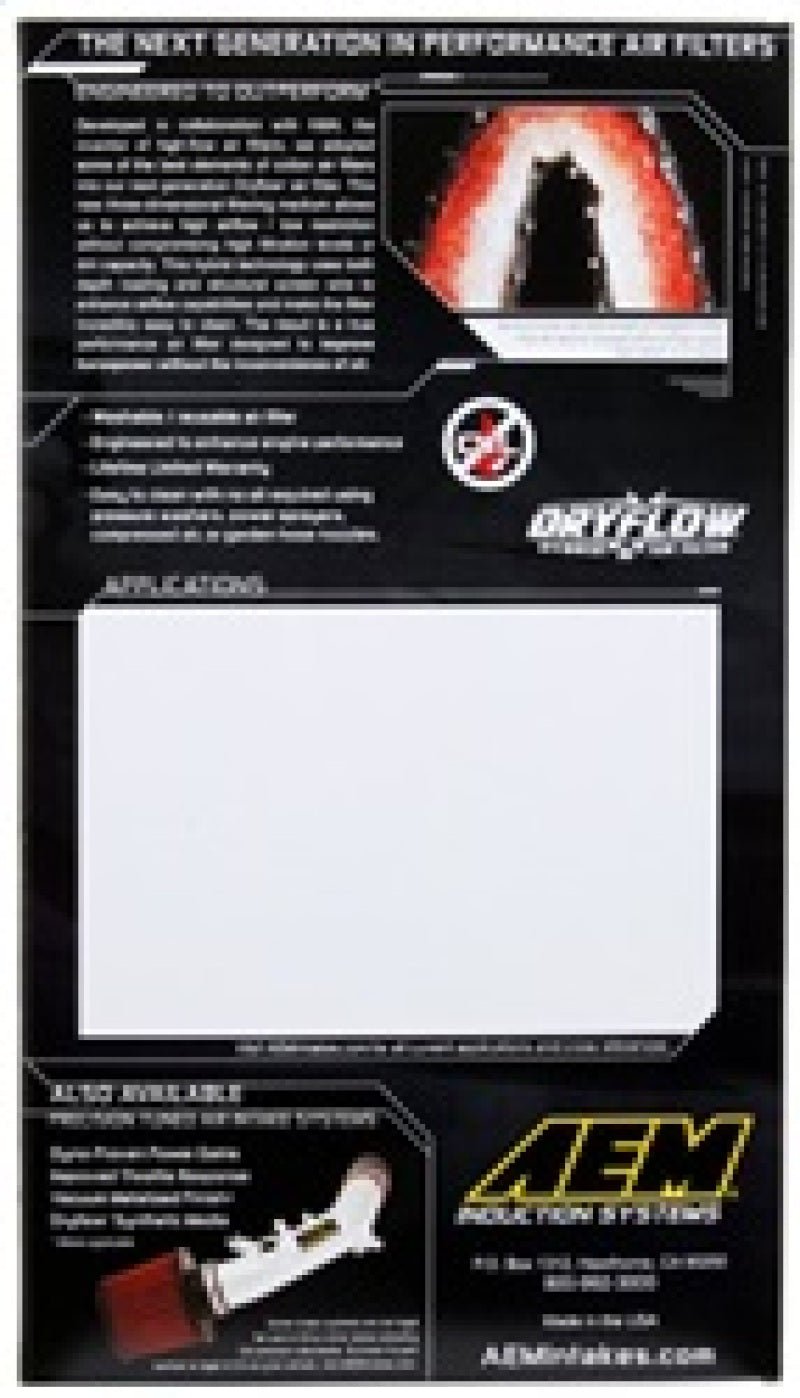 AEM 07 - 12 Ford Edge/8 - 12 Taurus 07 - 12/Lincoln MKZ Air Filter - My Store