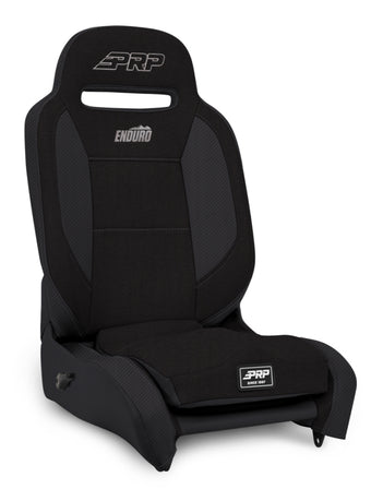 compare product PRP Enduro Elite Reclining Suspension Seat (Driver Side) - All Black