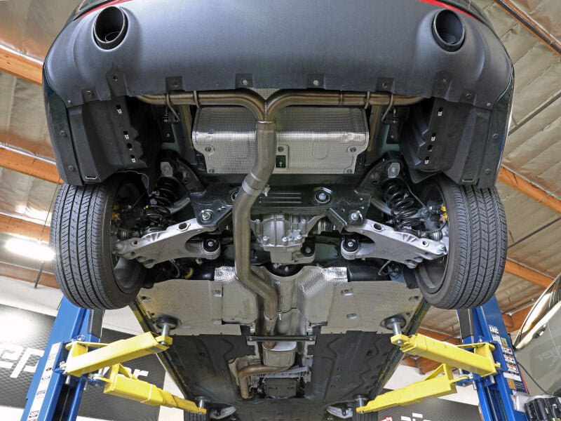 aFe 17 - 21 Alfa Romeo Giulia L4 - 2.0L (t) Mach Force - Xp 2in to 2 - 1/2in 304SS Cat - Back Exhaust - My Store