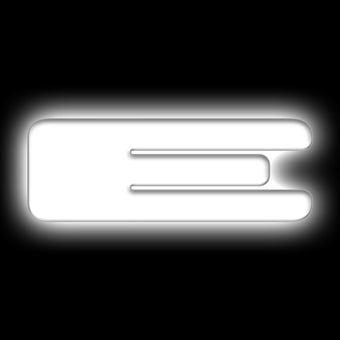 compare product ORACLE Lighting Universal Illuminated LED Letter Badges - Matte Wht Surface Finish - E
