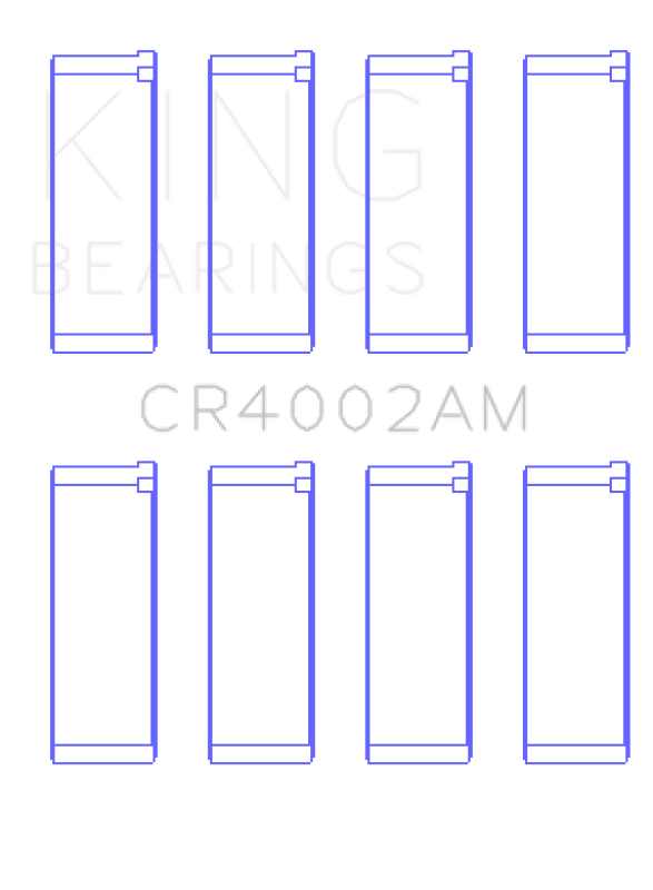 King Ford/Kia/Mazda DOHC 16 Valve/SOHC 16 Valve/SOHC 8 Valve Rod Bearing Set - Size STD - My Store