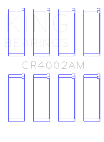 compare product King Ford/Kia/Mazda DOHC 16 Valve/SOHC 16 Valve/SOHC 8 Valve Rod Bearing Set - Size STD