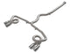 aFe POWER Takeda 3in to 2 - 1/2in 304 SS Cat - Back Exhaust w/ Polished Tips 22 - 23 Subaru WRX H4 - 2.4L(t) - My Store