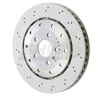 compare product SHW 08-12 Audi R8 4.2L (Excl Ceramic Brakes) Rear Drill-Dimp Lightweight Brake Rotor (420615601F)