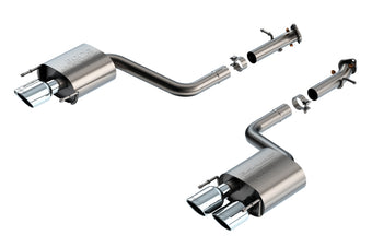 compare product Borla 15-24 Lexus RC F Axle-Back Exhaust System S-Type