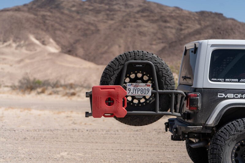 DV8 18 - 25 Jeep Wrangler JL Body Mounted Tire Carrier - My Store